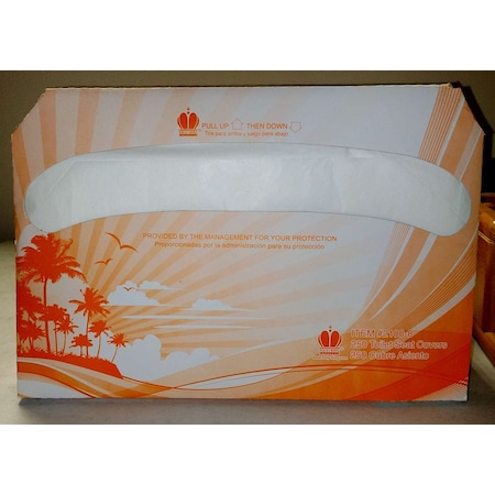 Goldmax Toilet Seat Cover, PK1000 PK1000 2100-4